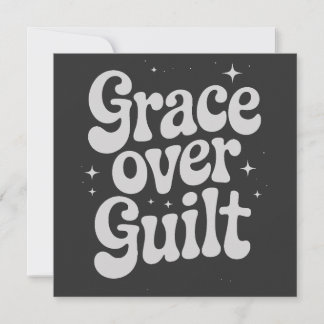 Grace Over Guilt-Flachkarte