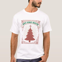 Grace Shines Brighter - Christian Christmas Tree