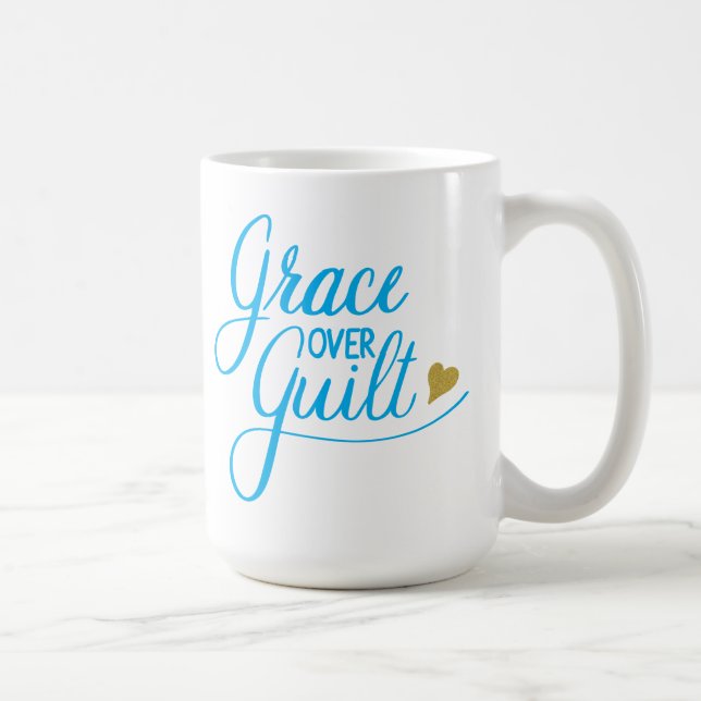 Grace sur la culpabilité du café Mug (Droite)