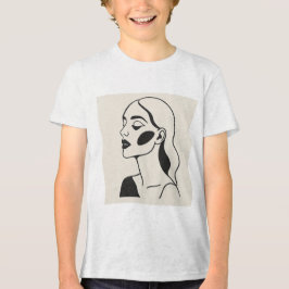 Grace und Eleganz des Porträts einer Adligen Tri-Blend Shirt