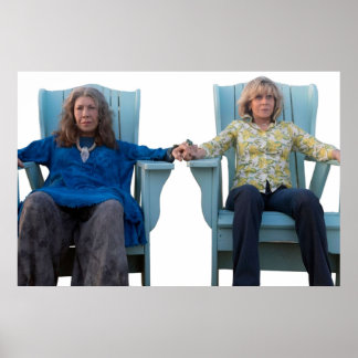 Grace und Frankie Sitting Poster