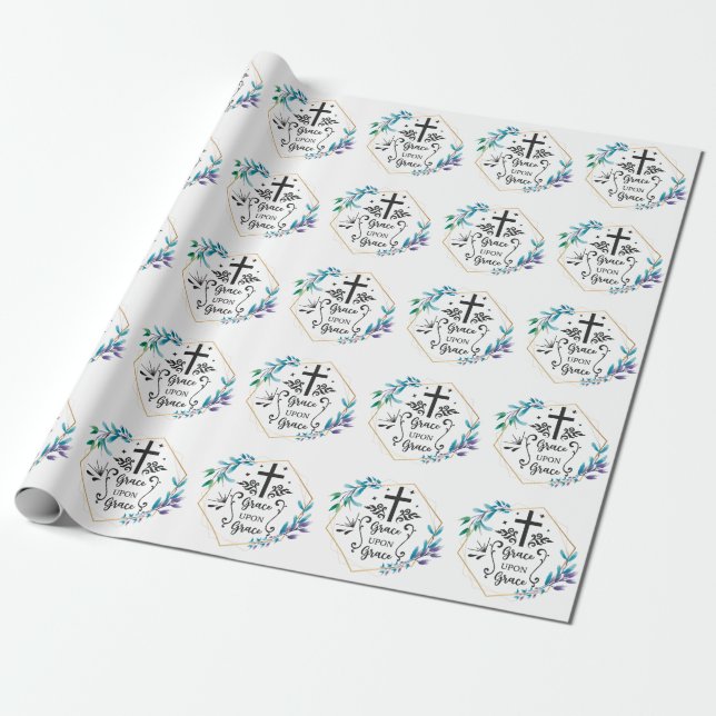 Grace upon Grace Geschenkpapier (Ungerollt)