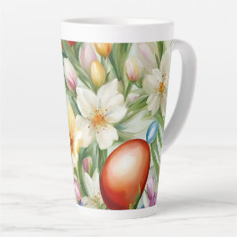 Graceful Apple Blossom, Tulips und Ostereier Milchtasse