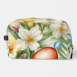 Graceful Apple Blossom, Tulips und Ostereier Waschbeutel