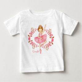 Graceful Ballerina Red Head T - Shirt