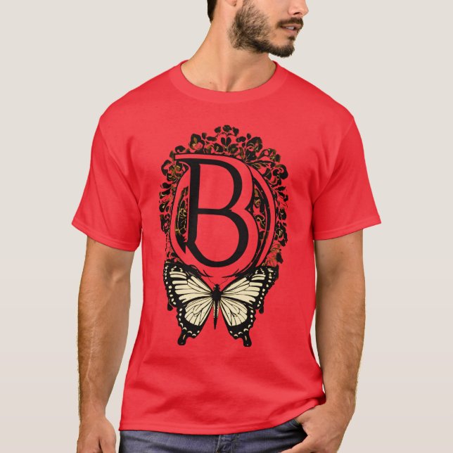 Graceful Butterfly Romance T - Shirt (Vorderseite)