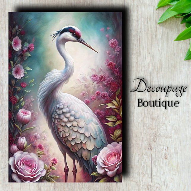 Graceful Dawn Decoupage Seidenpapier (Graceful Dawn Decoupage Tissue Paper)