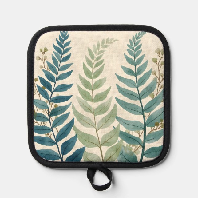 Graceful Ferns Topflappen (Vorderseite)