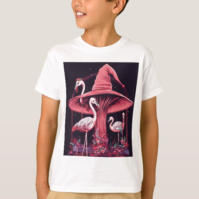 Graceful Flamingo T-Shirt (Vorderseite)