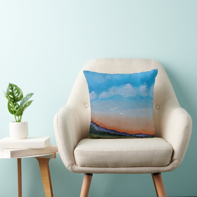 Graceful Glows Sunset Hills Kissen (Stuhl )