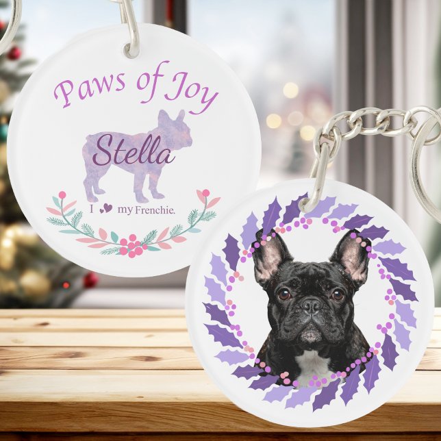Graceful Lavender French Bulldog | Personalized Schlüsselanhänger (Von Creator hochgeladen)