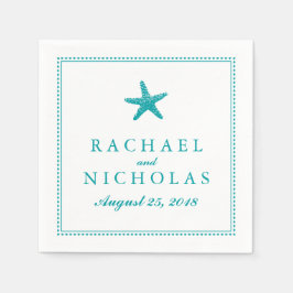 Graceful Starfish | Hochzeit Serviette