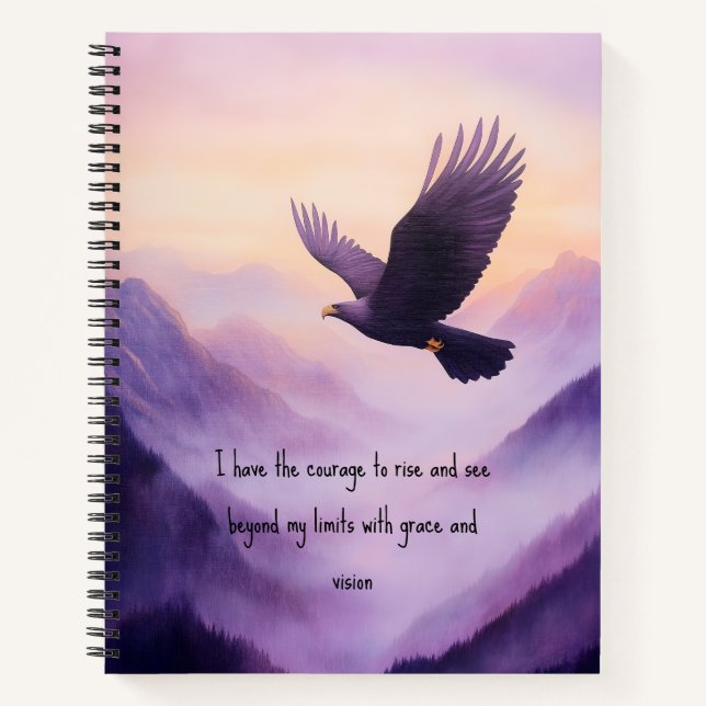 Graceful Vision Journal Notizbuch (Vorderseite)