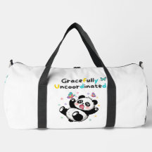 Gracefully Uncoordinated Cute Panda