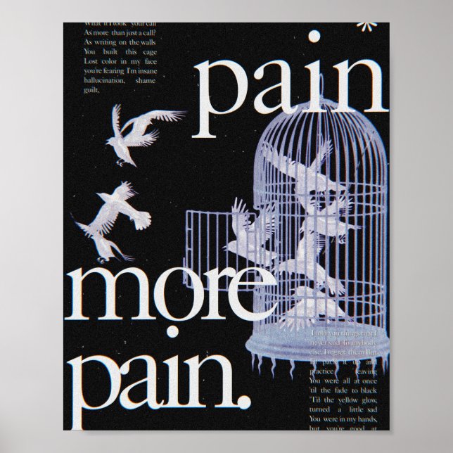 Gracie Abrams Ich sagte Ihnen Dinge Texte Poster (Vorne)