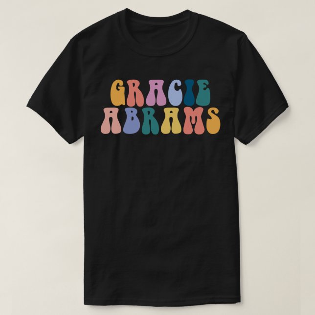Gracie Abrams Vibes  Sticker T-Shirt (Design vorne)