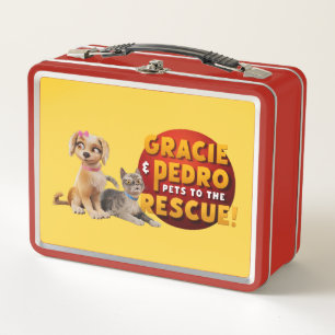 Gracie & Pedro Dynamic Duo Metall Brotdose