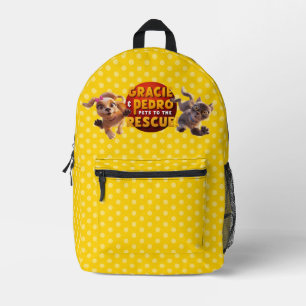 Gracie & Pedro Erlebnisziele Bedruckter Rucksack