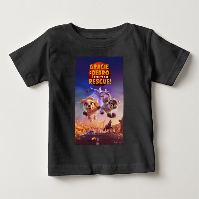 Gracie & Pedro: Haustiere zur Rettung! Baby T-shirt (Vorderseite)