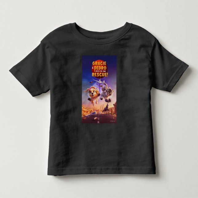 Gracie & Pedro: Haustiere zur Rettung! Kleinkind T-shirt (Vorderseite)