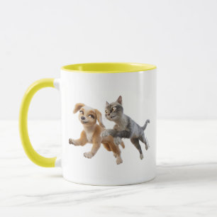 Gracie & Pedro Unleashed Tasse