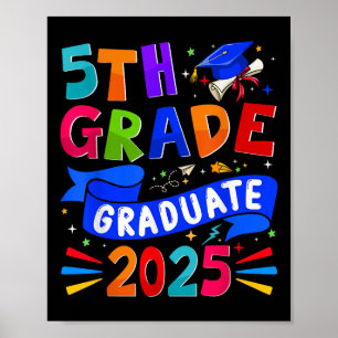 Grad 2025 Abschluss Cl von 2025 Kinder Poster