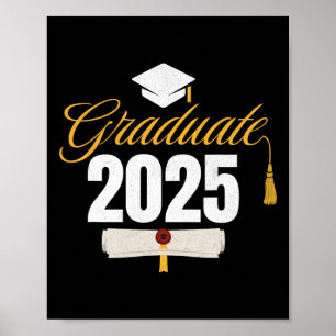 Grad 2025 für Cl von 2025 Abschluss 1 Poster