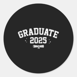 Grad 2025 für Cl von 2025 Abschluss 25 Runder Aufkleber