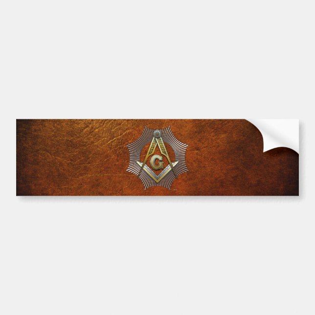 Grad 3: Master Mason Autoaufkleber (Vorne)