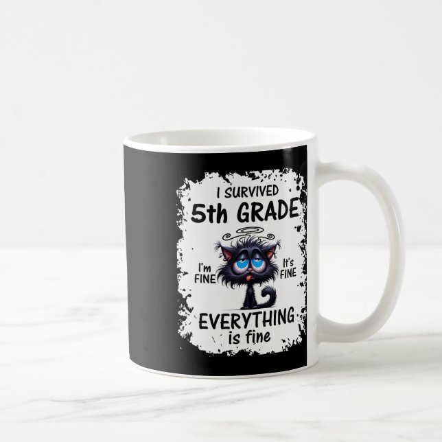 Grad 5 2025 I überlebt 5. Kaffeetasse (Rechts)