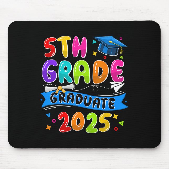 Grad 5 Grad Grad Cl 2025 Grad Mousepad (Vorne)