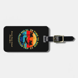 Grad Abschluss Senior Class Trip 2023 Personalisie Gepäckanhänger