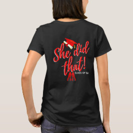 Grad & Boujee| Das tat sie.| Red Heelses Abschluss T-Shirt