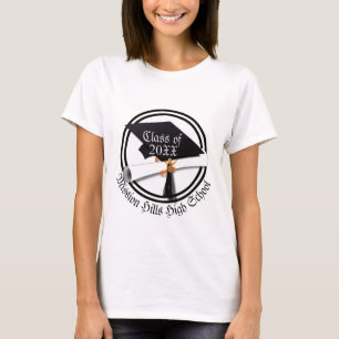 Grad Cap Diploma Abschluss T - Shirt