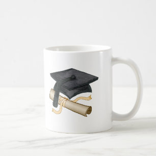 Grad Cap Diploma Kaffeetasse