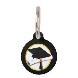 Grad Cap & Diploma - Schwarz Tiermarke