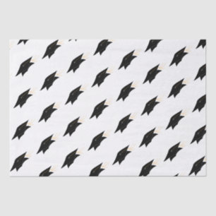 Grad Cap und Tassel Abschluss Seidenpapier