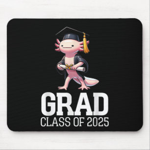 Grad Cl von 2025 Axolotl Funny Abschluss gestuft Mousepad