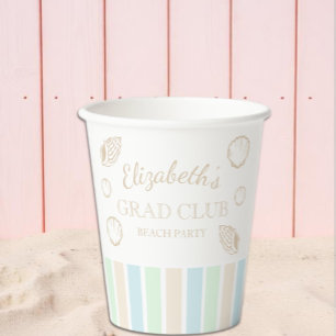 Grad Club Strandparty Pappbecher