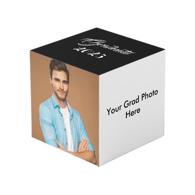 Grad Custom Foto Cube Würfel (Vorderseite Schrägansicht)
