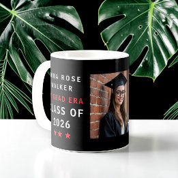 Grad Era Class of 2026 Graduation Photo Mug Kaffeetasse