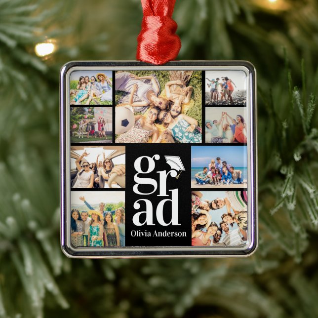 Grad-Erinnerungen Ornament Aus Metall (Baum)