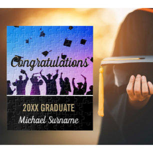 Grad Gift ! Puzzle populaire de graduation