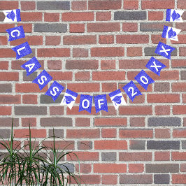 Grad Glam Marine Cap einfache Klasse plus Jahr Bun Wimpelkette