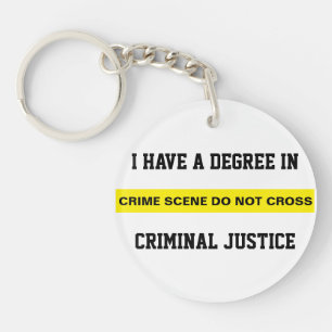 Grad in der Strafjustiz Schlüsselanhänger