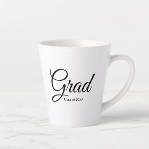 Grad-Klasse des Schwarz-weißen benutzerdefinierten Milchtasse