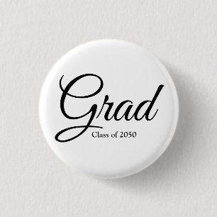 Grad-Klasse des weißen, schwarzen, benutzerdefinie Button