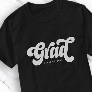 Grad-Klasse von 20XX Retro Vintag Simple T-Shirt