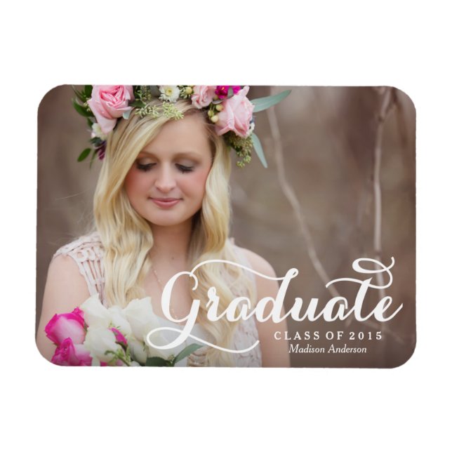 Grad le plus doux | Magnet de graduation (Horizontal)