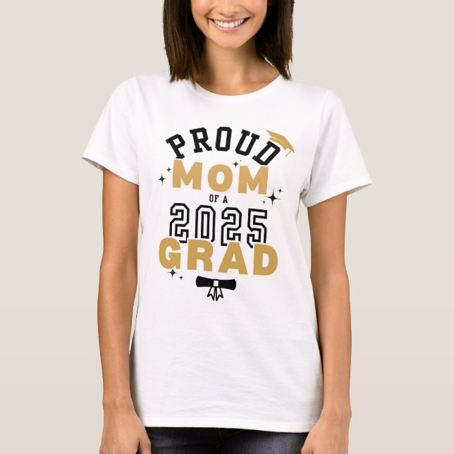 Grad-Mama 2025 T-Shirt (Vorderseite)